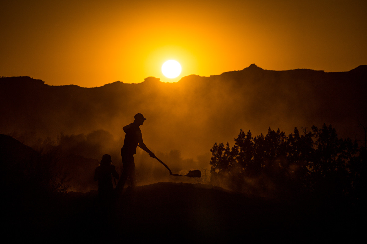 Being part of the group of riders who dig and build jumps for bike racing, Semenuk is able to have a firsthand look and involvement at what it takes to build a challenging jump. Photo: Christian Pondella | Red Bull Content Pool